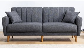 Aqua Dark Grey kinyitható kanapé