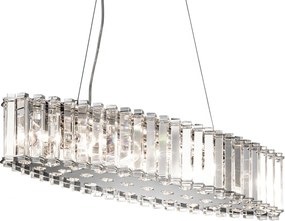 Kichler klasszikus LED függeszték crystal skye króm átlátszó elsklcrystalskyeisle IP44
