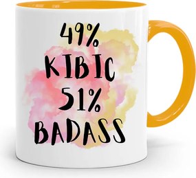 Szurkolóknak Szurkolói Bögre Sárga Ajándék fényképes nyomattal