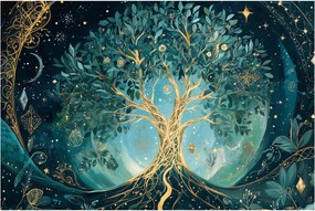 Kép – Életfa az univerzumban (90x60 cm)