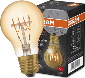 Dekoratív Led izzó E27 4,8W Tompítható Osram