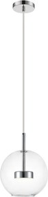 ZUMA LINE P0428-01J-F4AC ENCELADUS Modern Függesztett Lámpa Króm LED IP20