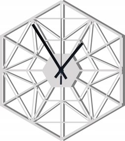 Loft Rombusz stílusú áttört fa falióra 45 cm