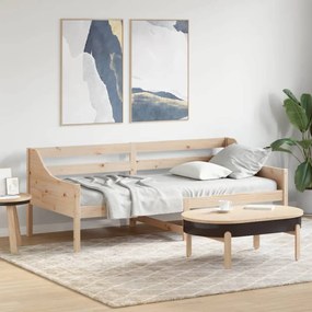 tömör fenyőfa kanapéágy matrac nélkül 90 x 200 cm