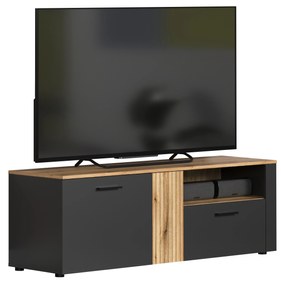 TV szekrény Esferas (grafit + evoke tölgy) . 1116833