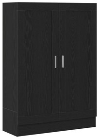 Könyvespolc Fekete Tölgy 82,5x30,5x115 cm Mérnöki Fa