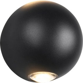 TRIO 246760232 AVISIO Modern Kültéri Fali Lámpa Fekete LED IP44