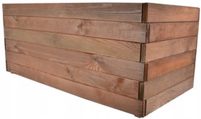 Fa virágláda Barna 80x38x33cm