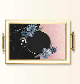 Üveg tálca, 38×24 cm – TPB9910