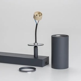 Brilagi - spotlámpa SELE 2xGU10/30W/230V antracit