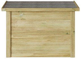 Tárolódoboz 44x80x57 cm impregnált fenyőből