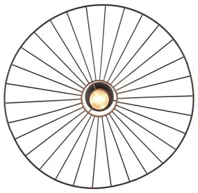 Matt fekete mennyezeti lámpa ø 60 cm Chapeau – Trio