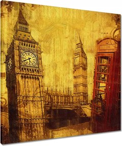 Vászonkép 60x60 Big Ben