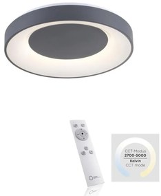 ZUMA LINE 14326-18 ANIKA Kerek Mennyezeti Lámpa Szürke LED IP20