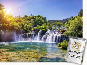 Fotótapéta Vízesés Természet Kilátás A Nappali Hálószobájába Fali Tapéta 150x105