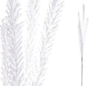 Mesterséges karácsonyi ág fehér téli toll 100cm TF30224205WH 1db