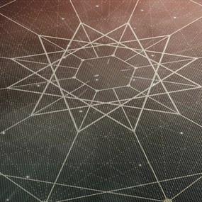 Kép - Kozmikus dodekagram (120x50 cm)