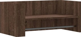 vidaXL barna tölgy színű szerelt fa fali polc 70,5 x 35 x 30,5 cm