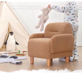 Gyerek ülőke Cobie Teddy - Brown