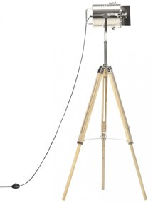 háromlábú tömör mangófa állólámpa 140 cm
