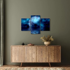 A hold képe a tenger felett (90x60 cm)