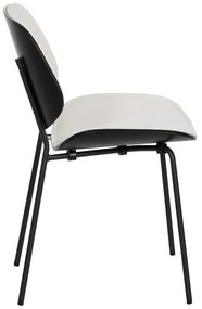 Fehér étkezőszék szett 2 db-os Elio – Ixia