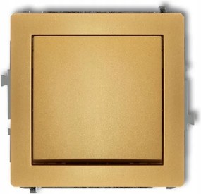 Karlik Deco Egypólusú Egyetlen Kapcsoló Arany 29DWP-1