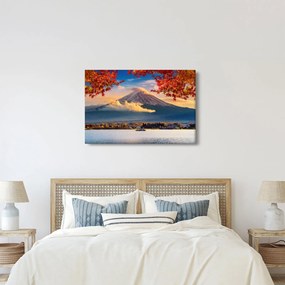 Kép - japán, Fuji hegy (90x60 cm)