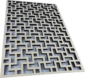 Kerítés Dekoráció Erkély Dekoráció Téglalap 130X90cm