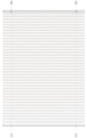 pliszírozott redőny Fehér 90x100 cm szövetszélesség 89,4 cm