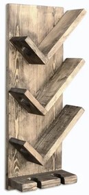 Fali bortartó 60x22 cm lucfenyő/fenyő