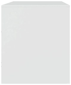 fehér acél TV-szekrény 67 x 39 x 44 cm