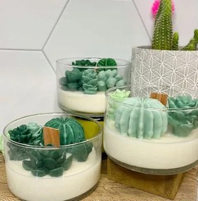 Gyertya Candle Suculent Pear &amp; Fresia (körte Fréziával)