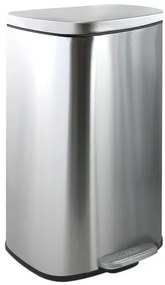 Spirella Spirella pedálos szemetes akira kefélt rozsdamentes acél soft-close 30 l 10.21569
