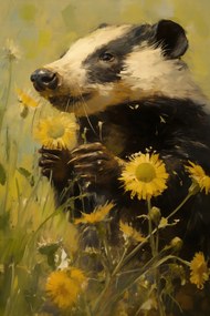 Poszter 30x45cm Rét a borz szemében