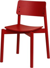 Piros rakásolható étkezőszék Wem – noo.ma