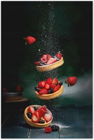 Poszterek 80x120 Friss eper Gyümölcsök