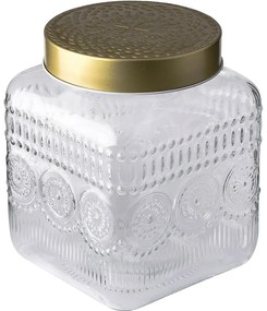 Altom Üvegedény szett arany fedéllel Daisy 1,8 l,4 db, 1,8 l