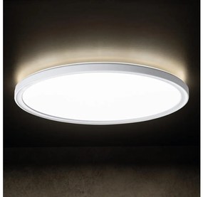 Kanlux 31514 - AZPO mennyezeti LED lámpatest, 18,5W, 230V, átm. 29 cm, IP54, fehér
