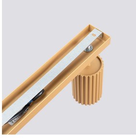 Aranyszínű spotlámpa 6,5x81 cm Gleam – Sollux