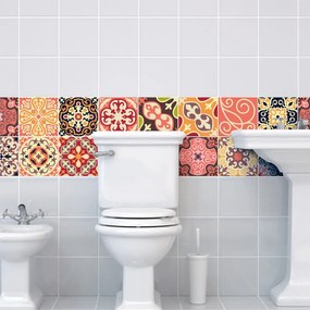 Cement Tiles La Valette 30 db-os falmatrica szett, 10 x 10 cm - Ambiance