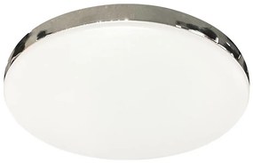 LED mennyezeti lámpa MAYA LED/10W/230V, átm. 26 cm, fényes króm