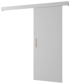 Tolóajtó 90 cm Sharlene I (matt fehér + fehér + arany). 1043578