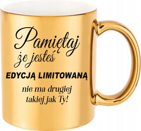 Arany Ajándék Bögre Ne Feledd, Hogy Limitált Kiadás Vagy Csomagolás