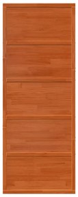 viaszbarna tömör fenyőfa istálló stílusú ajtó 80x208 cm