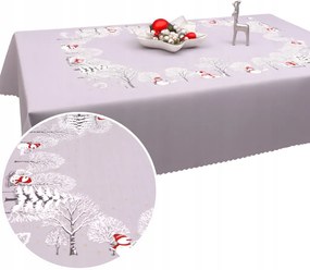 Abrosz Karácsonyi – Szürke Foltálló Hóemberek 110x155