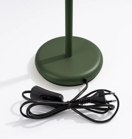 Sollux SL.1624 - Asztali lámpa KARBON 1xGU10/10W/230V zöld