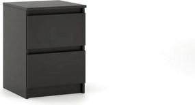 SIMPLE komód 40 cm 2 fiók fekete