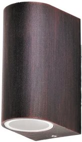 RÁBALUX 8019 CHILE Modern Kültéri Fali Lámpa Antik Barna GU10 IP44