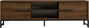 Mono Walnut and Black TV-asztal